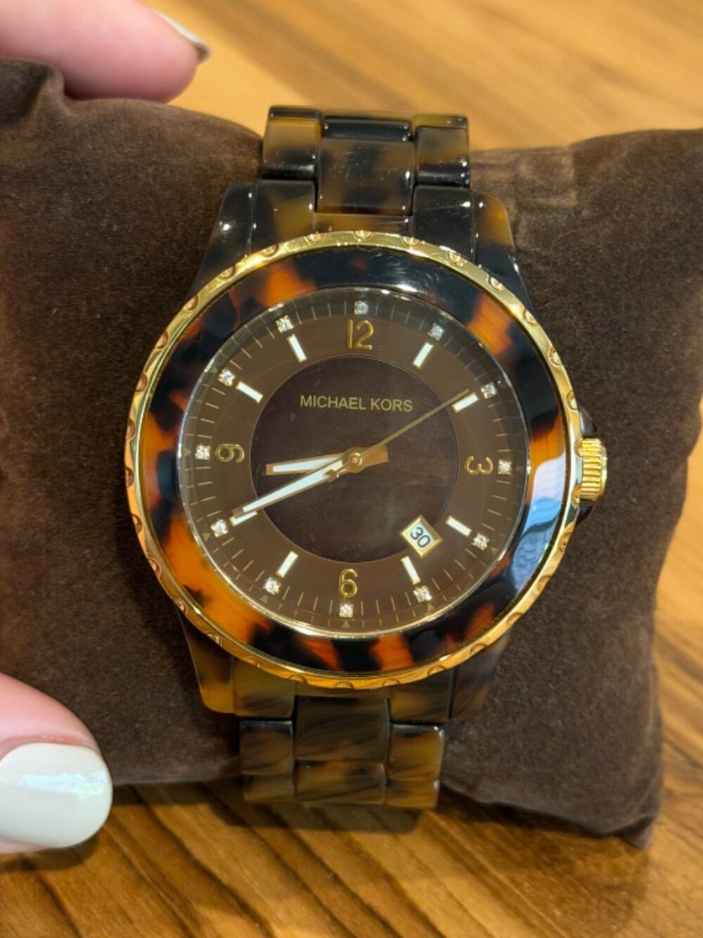 Michael Kors Tortoise Shell Classic Watch *Great Condition* - MK-5298